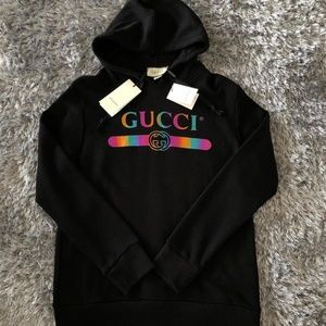 Gucci Rainbow  Hoodie Sweatshirt